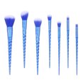 thumbnail image 1 of Juegos De Brochas De Maquillaje De 7/10 Uds., Mango En Espiral, Brocha Suave Para Sombra De Ojos, Herramientas De Belleza Portátiles Para Todo Tipo De Piel Guardurnaity CE008039-03, 1 of 6