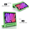 thumbnail image 3 of iPad 10.2 Case 9th Gen 2021/8th Gen 2020/7th Gen 2019, Kids Shockproof Lightweight Durable EVA Convertible Handle Stand Protective Cover, Green, 3 of 6