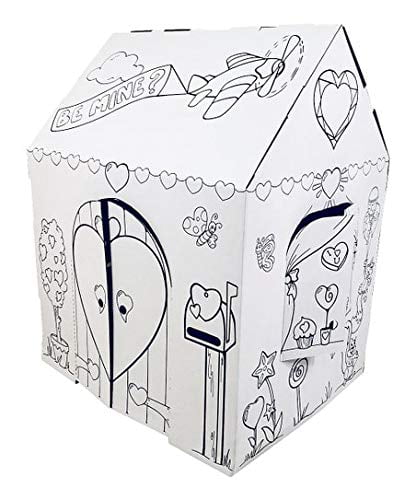 cardboard playhouse walmart