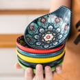 thumbnail image 3 of UNICASA Ceramic Spoon Rest,Bohemian Spoon Holder for Kitchen 4.75 Inch,Set of 6, 3 of 6