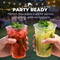thumbnail image 5 of EconoHome Clear PET Plastic Cups – 24oz (Pack of 1000) – Crystal Clear, Durable, Disposable Beverage Cups – Perfect for Parties, Events, and Businesses, 5 of 9