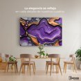 thumbnail image 2 of Cuadro Decorativo Canvas Revolution Abstracto Cristales Púrpura 90x60, 2 of 3