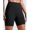 thumbnail image 6 of CRZ YOGA Secretsculpt Butterlift Biker Shorts 6" No Front Seam Womens Workout Scrunch Butt, 6 of 7