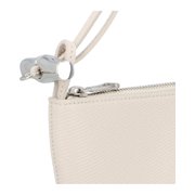 Longchamp Le Roseau Small Leather Clutch