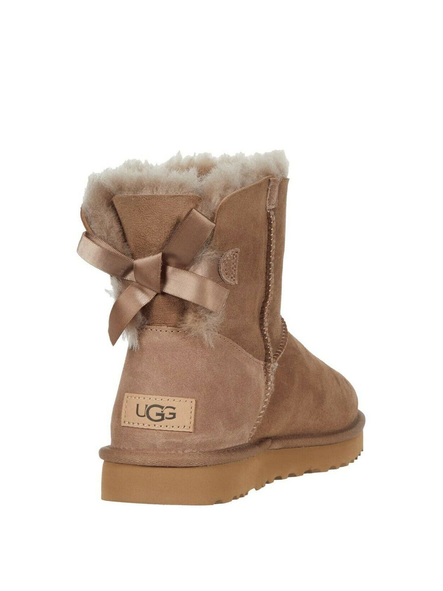ugg mini bailey bow beige
