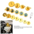 thumbnail image 3 of Master Cylinder Bleeder Tool Kit, 17PCS Brake Fluid Bleeder Adapter Kit Rubber Ring Rustproof  for Vehicles Brake Fluid Bleeding Or Refilling, 3 of 7
