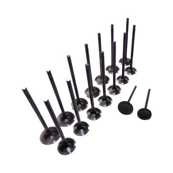 DNJ VK16710 Exhaust Intake Valve Kit Fits Cars & Trucks 99-12 Saab Subaru H4 2.2L 2.5L SOHC 16V