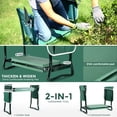 thumbnail image 2 of Garden Kneeler Seat Stool Bench Kneeling Pad Tool Pouch & Easy Folding Design Garden Kneeler Seat, 2 of 7