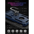 thumbnail image 3 of Phone Case for iPhone Xs Max,[ Military Grade ] 15ft. Drop Tested Protective Case with Magnetic Car Mount Ring Holder Stand Cover for iPhone Xs Max - Blue, 3 of 6
