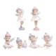 thumbnail image 3 of Figuras de ángeles,Figuras en miniatura de niña de ballet,juguetes,figuras de niña,Figuras de niña Muñecas de juguete Adornos para tartas,Decoración de tarta de bailarina de ballet para, 3 of 9