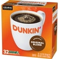 thumbnail image 5 of Dunkin’ Original Blend Medium Roast Coffee, Keurig K Cup Pods, 32 Count Box, 5 of 14