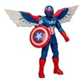 thumbnail image 3 of Figura de Acción Hasbro Marvel Titan Capitán América Modo Vuelo, 3 of 4