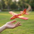 thumbnail image 4 of Airplane Toy Glider for All Ages for Kids Ages 3+ - Portable Lightweight Foam Glider Airplane for Kids Travel & Beach Outdoor Play (Blue), 4 of 9