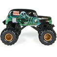 thumbnail image 5 of Monster Jam, Grave Digger 1:24 Scale Die-Cast Monster Truck, Girl and Boy Toys, 5 of 9