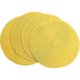 thumbnail image 1 of Round Woven Table Mats, Washable Kitchen Dining Protector Set of 4, 38cm Non-Slip Polypropylene Placemats for Indoor Outdoor Use (Yellow), 1 of 5