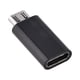 thumbnail image 3 of M Buder Adaptador Micro USB a USB 3.0 Tipo C Hembra Convertidor Sincronización y Carga Android Negro, 3 of 7