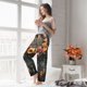 thumbnail image 5 of Fotbe Floral Dreamcatcher Elegance Pantalones de Pijama para Mujer, Pantalones de Dormir, Pantalones Pj con Cordón y Bolsillos-X-Large, 5 of 6