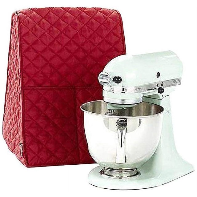 Stand Mixer Dust-proof Cover - Organizer Bag Included - Protects KitchenAid Mixer, Brown