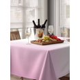 thumbnail image 6 of Pink Ombre Table Cloth, Pink White Gradient Modern Abstract Art Waterproof Tablecloth for Rectangle Tables, Reusable Washable Fabric Table Cover for Restaurant Kitchen Dining Tables 52"x70", 6 of 6