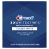 Crest 3D Whitestrips Classic White Teeth Whitening Kit, 20 Strips