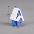 thumbnail image 4 of Jiyike 12 PCS Mini Small Snow House Cottages DIY Toys Crafts Figure Moss Chrsitmas Theme Fairy Garden Ornament Landscape Decor, 4 of 11