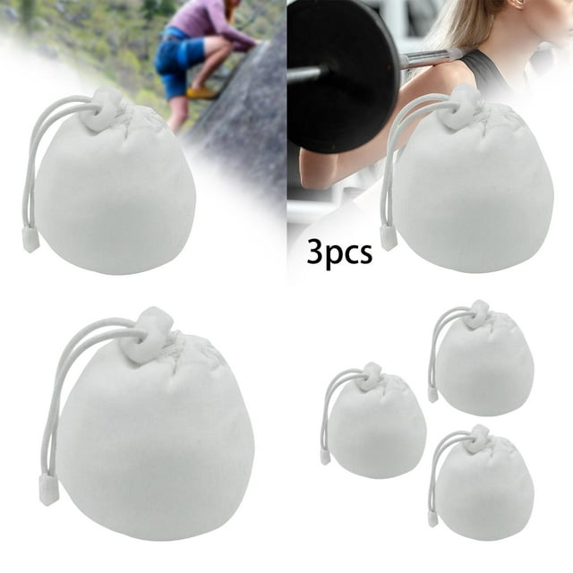 4x Bolsa De Tiza Bolsa Con Cordón Equipo Para Entrenamiento Deportivo De Escalada En Roca shamjiam Bolsa con cordón