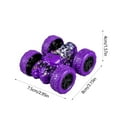 thumbnail image 3 of Double Sided Stunt Flip 4WD Racing Car 3.1 Inch Hand Powered Inertia Vehicle Action Toy for 3-4 Years Thrill Play Gift, 3 of 6