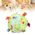 thumbnail image 1 of Bell Pet Plush Football, Pet Plush Football Toy Sound  For Outdoor, 1 of 8