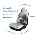 thumbnail image 5 of Yiaed Adorable Puppy Portrait Print Car Seat Covers,Universal Auto Seats Protector Fits for Car,SUV Sedan,Truck,Automotive Seat Covers & Accessories-1, 5 of 9