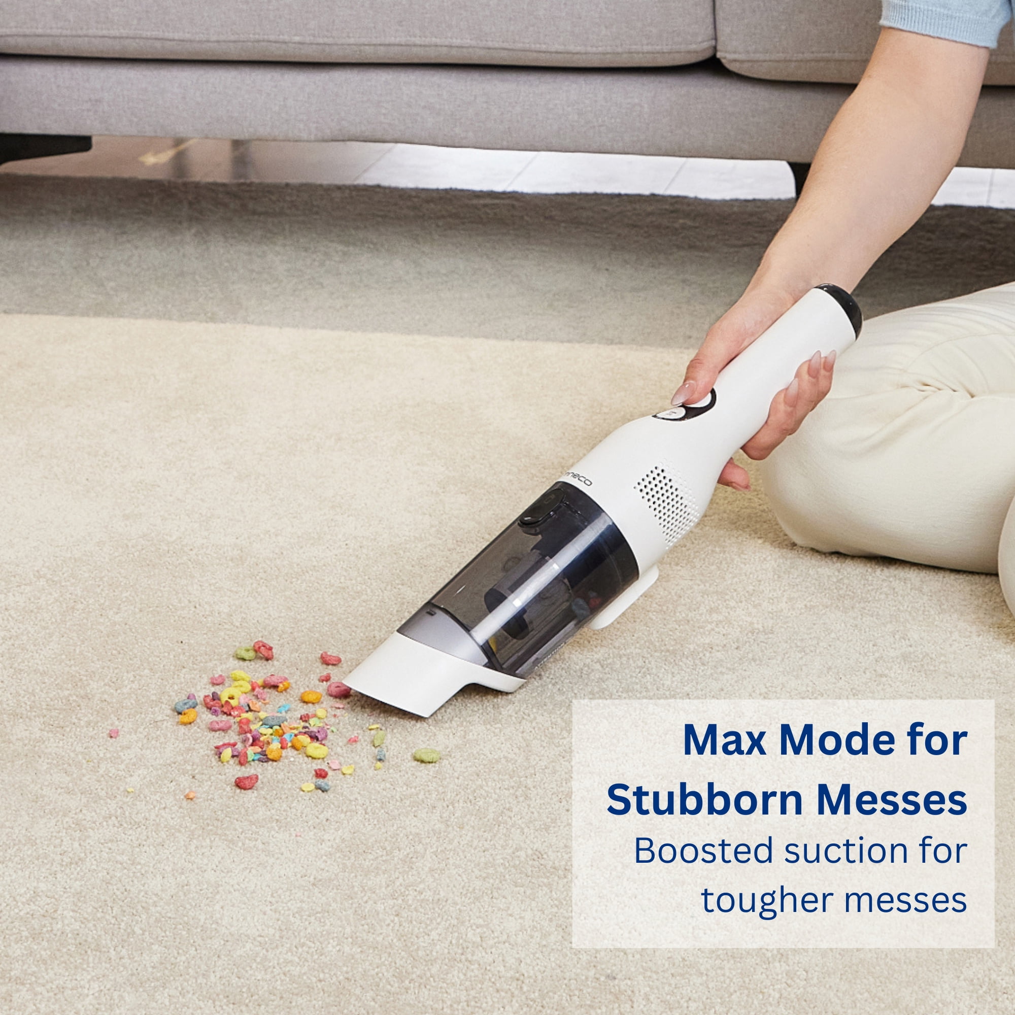 Tineco GO Mini Pet Cordless Hand Vacuum, Pet Friendly, For Pet Hair & Quick Cleanups, Extra Pet Brush & MAX Mode
