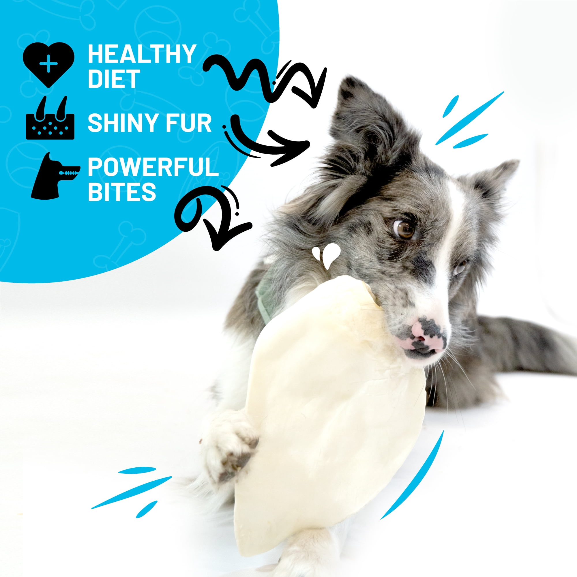 Sitka Farms Premium Cow Ears Treats for Dogs (5 Count)