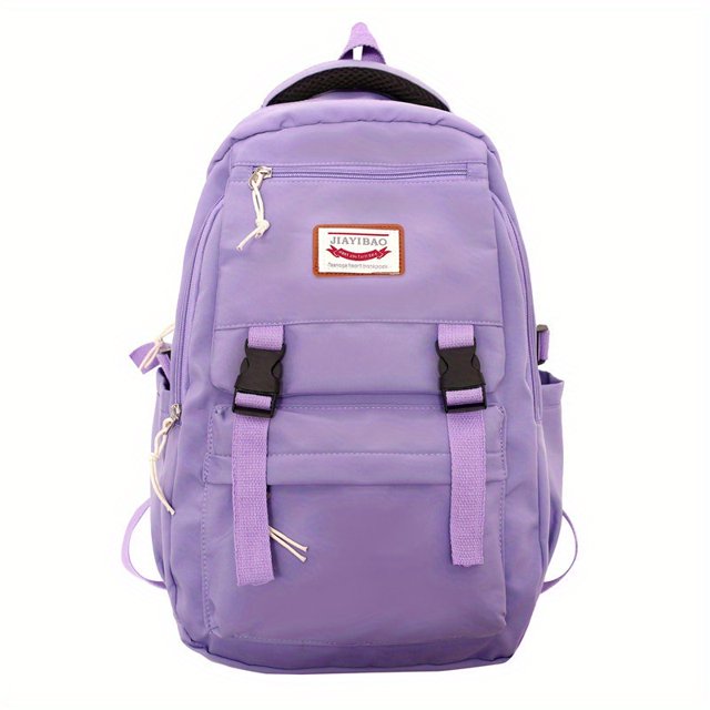 Stylish & Practical Nylon Backpack - Perfect for Students & Commuters!