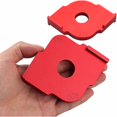 thumbnail image 1 of Angle Gauges, 2 Pack Angle Router Jigs Jig Router Templates for Woodworking Tool, 1 of 5