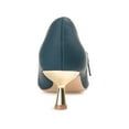thumbnail image 4 of Journee Womens Manza Kitten Heel Mary Jane Pointed Toe Pumps, Widths Available, 4 of 10