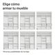 thumbnail image 5 of Ropero Closet Madesa Venus 6 Puertas 4 Cajones 180cm BB, 5 of 9