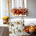 thumbnail image 5 of Watercolor Pumpkin Throw Blanket Fall Autumn Flower Outdoor Decorative Orange Flowers Blanket Farmhouse Harvest Decor for Home Sofa Bed Couch, 5 of 6