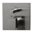 thumbnail image 3 of ALFI brand AB5601-BN Brushed Nickel Shower Valve Mixer with Square Lever Handle and Diverter, 3 of 7