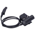 thumbnail image 4 of Headset Adapter, Plug And Play U94 PTT Light Weight Sturdy Small Size Headphone Adapter  For  -XR A58 UV9R -9R Plus GT-3WP -5S, 4 of 8