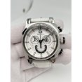 thumbnail image 4 of New Ritmo Mundo Racer Chronograph 44mm Steel White Dial Quartz Mens Watch 2221/4, 4 of 4