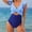 Navy, variant on MSJUHEG Push Up Swimsuits for Women,High Cut Backless,One Piece Swimsuits,Ruched Monokinis,Swim Suits for Women 2025,Monokini,Shapewear Swimsuits for Women Black L