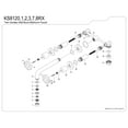 thumbnail image 6 of Kingston Brass KS8121RX Belknap Double-Handle 3-Hole Wall Mount Bathroom Faucet in Polished Chrome, 6 of 8