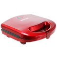 thumbnail image 1 of Better Chef Electric Sandwich Grill Press | 2-Sandwich | Non-Stick | Cord & Upright Storage (Red), 1 of 4