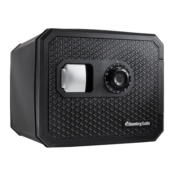 SentrySafe FP082C Fireproof Security Safe with Combination Dial Lock, 13.7 in x 16.4 in x 18.8 in, Black