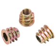 thumbnail image 2 of 50pcs Zinc Alloy Furniture Hex Drive Head Nut Threaded For Wood Insert(M6*10), 2 of 8