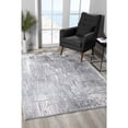 thumbnail image 4 of 7â€™ x 10â€™ Blue Abstract Strokes Area Rug, 4 of 7