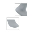 thumbnail image 5 of INSPIRE CHIC Women's Elastic Selvedge Cuffs Stretchy Ankle High Socks Gray-2pcs one size, 5 of 8