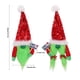 thumbnail image 4 of Inteprter Navidad Santa Claus botella de vino cubierta de polvo champán cerveza sombrero manga amante ropa Feliz Navidad decoración Props de comedor Kits de decoración para fiestas Hombres Inteprter HA068243-01, 4 of 6