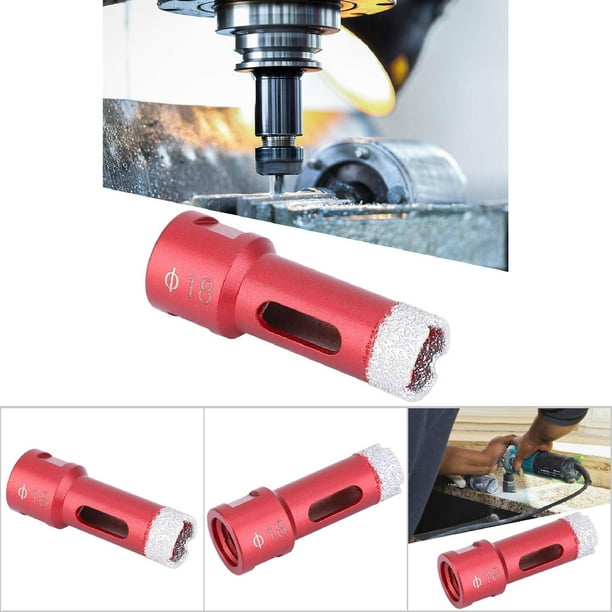 Core Drill Bits M14 Brazed Vacuum Angle Grinder Hole Saw Opener Hole Saw Drill Bit Core Cutter 12mm 16mm 18mm For Porcelain Ceramic Tile Marble Brick