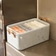 thumbnail image 1 of New Hot Gold Storage Basket Washable Folding Large Capacity Home Clothes Underwear Organizer Box, 1 of 8