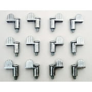 Prime Line L5505 7/16" Screen Clips & Screws, 12 Count